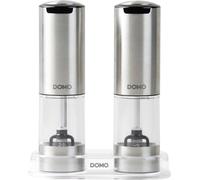 DOMO WIEDERAUFLADBARE PFEFFER- UND SALZMÜHLE Moulin à sel, moulin à poivre 1 pc(s)