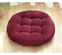 domorebest Coussin de Sol Coussin d'assise Coussin de siège capitonné épais Coussin de méditation Coussin de Chaise pour intérieur extérieur