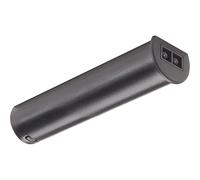 DOMUS LINE Interrupteur LED infrarouge 2 en 1 pour lampes encastrées et portes, à coller ou à percer, 24/48 W - 12/24 V/DC, plastique noir
