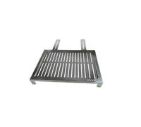 DON HIERRO - Grande grille de barbecue en acier inoxydable, pour poissons et légumes, ABRASAME-