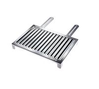 DON HIERRO - Grille Barbecue en Acier Inoxydable, grande, spéciale cuisson viande, ABRASAME