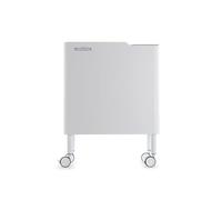 DON HIERRO - Poubelle Cuisine Ergonomique, Fonctionnelle et Élégante, 2 x 20 Litres, ECOBOX NOA, Gris, Acier Inoxydable