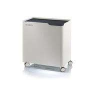 DON HIERRO - Poubelle de Tri ECOBOX 60 L sur Roulettes - Acier avec Revêtement Époxy - Design Compact - Noir