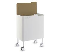 DON HIERRO - Poubelle ergonomique, fonctionnelle et élégante, 2 x 20L, ECOBOX NOA