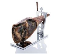 DON HIERRO - Support à jambon pliable ZEN - Acier inoxydable avec couteau à jambon inclus