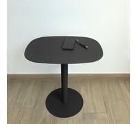 DON HIERRO - Table d'appoint design SKANDY en métal style scandinave-Noir