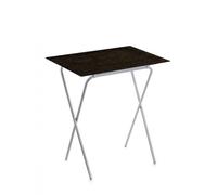 Don Hierro - Table Pliante Avec Plateau Amovible, Petite Table D'appoint Pliante Pour Cuisine, Camping, Terrasse, Jardin, Ada-Wengé Multicolore