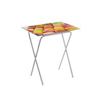 Don Hierro - Table Pliante Avec Plateau Amovible, Petite Table D'appoint Pliante Pour Cuisine, Camping, Terrasse, Jardin, Ada-40 Multicolore