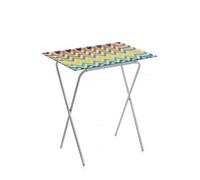 Don Hierro - Table Pliante Avec Plateau Amovible, Petite Table D'appoint Pliante Pour Cuisine, Camping, Terrasse, Jardin, Ada-82 Multicolore