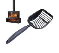 Donald De Cendre En Métal - Plateau De Cuisson En Bois Au Charbon, Scoop De Cendres D'Intérieur | Accessoires Pour Grilles Portables Grille Barbecue Scoop Pour Fer Cener
