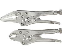 DONAU 3570 - Kit de mini pinces-étaux, 110 + 125 mm