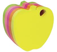 DONAU 7563001PL-99 Notes adhésives Pomme Cube 1 x 400 feuilles Fluo