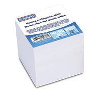 DONAU 8302001PL-09 Bloc de notes non collé, 800 feuilles, 90 x 90 x 85 mm, couleur : blanc, pour bureau, école