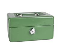DONAU Caisse à monnaie 5231001PL-06 - Petite taille - 152 x 80 x 115 mm - Vert