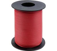 Donau Elektronik 105-0-100 Fil de câblage 1 x 0.20 mm² rouge 100 m