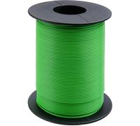 Donau Elektronik 105-4-100 Fil de câblage 1 x 0.20 mm² vert 100 m