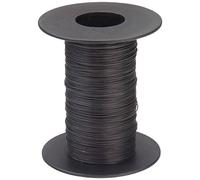 Donau Elektronik 110-1-100 Fil de câblage 1 x 0.04 mm² noir 100 m