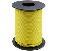 Donau Elektronik 125-S25-3 Fil de câblage 1 x 0.25 mm² jaune 25 m