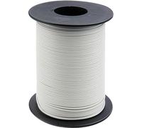 Donau Elektronik 125-S25-5 Fil de câblage 1 x 0.25 mm² blanc 25 m