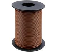 Donau Elektronik 125-S25-8 Fil de câblage 1 x 0.25 mm² marron 25 m