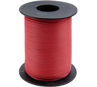 Donau Elektronik 125-S50-0 Fil de câblage 1 x 0.25 mm² rouge 50 m