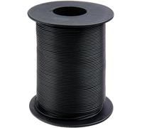 Donau Elektronik 125-S50-1 Fil de câblage 1 x 0.25 mm² noir 50 m