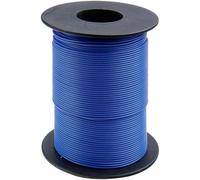 Donau Elektronik 125-S50-2 Fil de câblage 1 x 0.25 mm² bleu 50 m