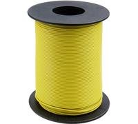 Donau Elektronik 125-S50-3 Fil de câblage 1 x 0.25 mm² jaune 50 m