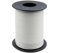 Donau Elektronik 125-S50-5 Fil de câblage 1 x 0.25 mm² blanc 50 m