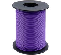 Donau Elektronik 125-S50-6 Fil de câblage 1 x 0.25 mm² violet 50 m