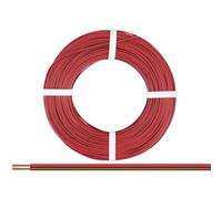 Donau Elektronik 225-080 Fil de câblage 2 x 0.25 mm² rouge-marron 50 m