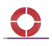 Donau Elektronik 250-02-25 Fil de câblage 2 x 0.50 mm² rouge, bleu 25 m