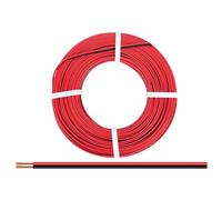 Donau Elektronik 275-01-25 Fil de câblage LiY-Z 2 x 0.75 mm² rouge-noir 1 pc(s)