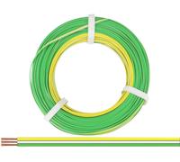 Donau Elektronik 318-354-50 Fil de câblage 3 x 0.14 mm² + 3 x 0.14 mm² jaune, blanc, vert 50 m
