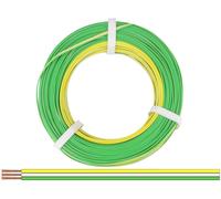Donau Elektronik 325-354-50 Fil de câblage 3 x 0.25 mm² + 3 x 0.25 mm² jaune, blanc, vert 50 m