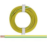 Donau Elektronik 325-354 Fil de câblage 3 x 0.25 mm² + 3 x 0.25 mm² jaune, blanc, vert 5 m