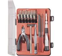 Donau Elektronik 821231 Jeu d'outils pour professionnels en valise 25 pièces