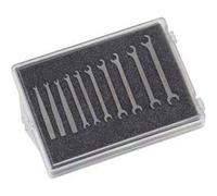 Donau Elektronik 980-SET Micro-Maulschlüssel-Set 10-tlg. 1-4 mm Micro-clé plate 10 pièces Ouverture de clé (métrique) 1 - 4 mm