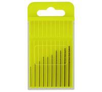 Donau Elektronik HSS-CO-200 HSS-CO-200 HSS Jeu de forets pour le métal 0.3 mm, 0.4 mm, 0.5 mm, 0.6 mm, 0.7 mm, 0.8 mm, 0.9 mm