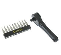 Donau Elektronik MBS10 Cliquet à embout 5/32\ (4 mm) 92 mm