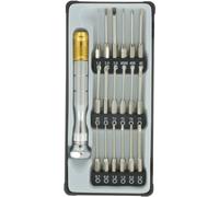 Donau Elektronik MBS18 Jeu d'embouts 18 pièces TORX® intérieur
