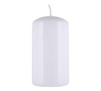 DONAU HOME Bougie colonne standard brillante/bougie paraffine / 60 x 115 mm/pour la décoration, 38 heures de combustion/bougie décorative en cire, 1 pièce
