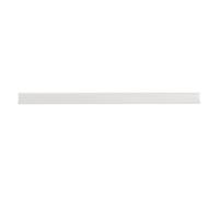 Donau Lot de 10 rails de serrage universels DIN A4/6 mm pour environ 60 feuilles/barre de serrage pour bandes brise-vue/clips de fixation/plastique PVC/transparent