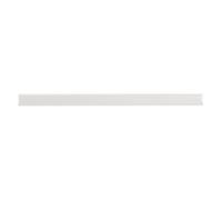 DONAU Lot de 10 réglettes clipsables universelles DIN A4/8 mm pour environ 80 feuilles/bornier pour bandes brise-vue, clips de fixation, plastique PVC, transparent
