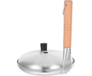 Donburi Pan - Oyakodon Steelpan - Préparation du petit-déjeuner Poignée verticale - 20 cm - Argenté