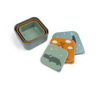 Done By Deer - Lot de 3 Boîtes à goûter Deer friends Bleu mixte
