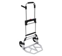 Donened Diable de transport pliable - Jusqu'à 120 kg - Avec corde élastique - Multifonction - Pour le jardin, le déménagement - Pour la maison, le bureau, etc