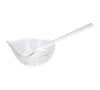 DONFAMDS 1 Set Bol à Masque Portable en Verre avec Cuillère, Bol Mélangeur pour Huiles Essentielles, Sûr et Facile à Nettoyer, pour Salons de Beauté et Usage Domestique