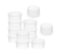 DONFAMDS 12 Pièces Bouchon de Jardin Rond en Plastique, Modèle 40 | Anti-infiltration, Réutilisable et Facile à Installer, pour Bac à Légumes et Jardinière
