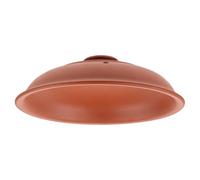 DONFAMDS Couvercle de Casserole Plusieurs styles Facile à Nettoyer en Céramique Marron avec Trou de Ventilation Plusieurs styles Compatible avec Cocotte Électrique de 4,5 à Plusieurs styles